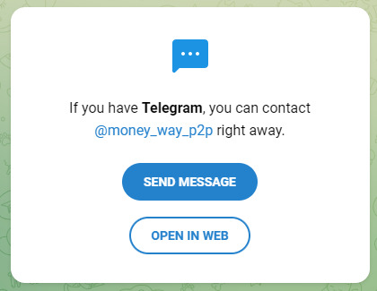 Телеграм-канал Money Way